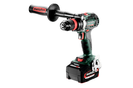 Metabo Trapano-avvitatore a batteria BS 18 LTX BL Q I 18V 2x5.2Ah Li-Power Caricabatteria ASC 55 metaBOX 145 L
