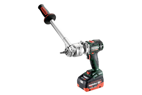 Metabo Trapano-avvitatore a batteria BS 18 LTX BL Q I 18V 2x5.5Ah LiHD Caricabatteria ASC 145 metaBOX 145 L