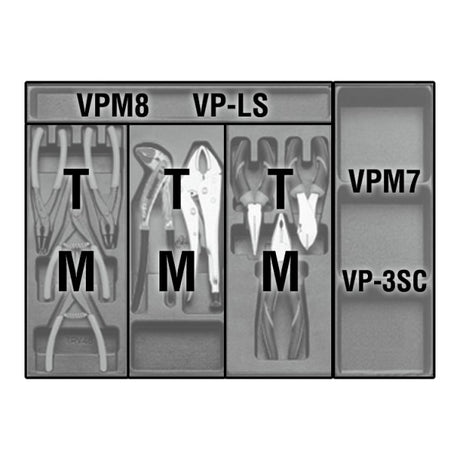 Beta Cassettiera mobile con sette cassetti in acciaio inossidabile con ruote antitraccia