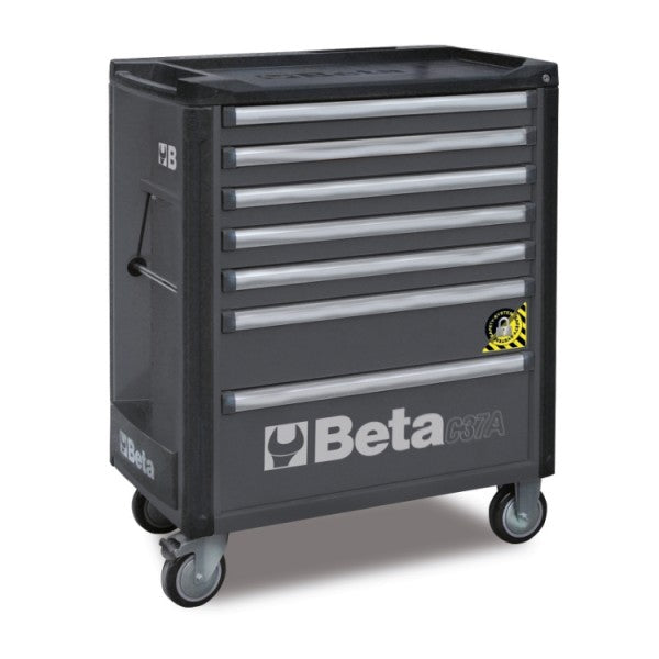 Beta Cassettiera porta attrezzi con 7 cassetti e sistema antiribaltamento