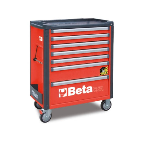 Beta Cassettiera porta attrezzi con 7 cassetti e sistema antiribaltamento
