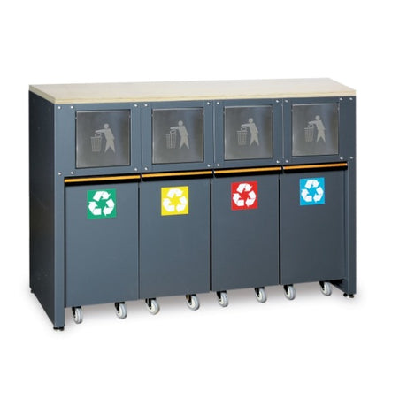 Beta Modulo fisso raccolta differenziata per arredo officina C45PRO