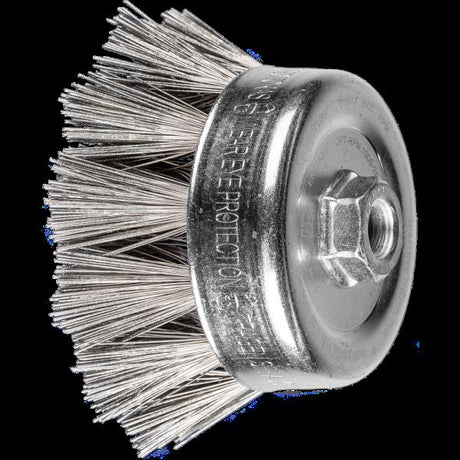 PFERD Spazz. a tazza con foro filettato TBG 100/M14 INOX 0,50 DIA 400