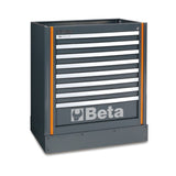 Beta Modulo fisso con 8 cassetti per arredo officina
