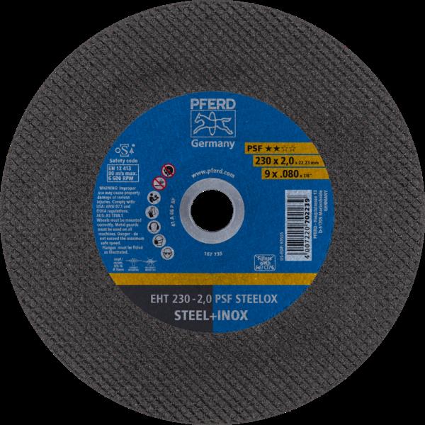 PFERD Dischi da taglio EHT 230-2,0 PSF STEELOX