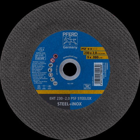 PFERD Dischi da taglio EHT 230-2,0 PSF STEELOX