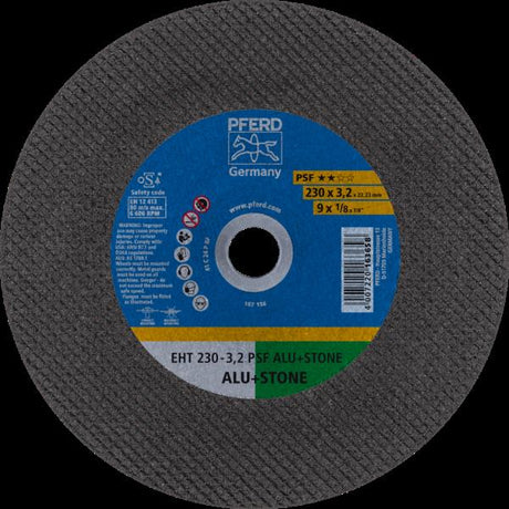PFERD Dischi da taglio EHT 230-3,2 PSF ALU+STONE