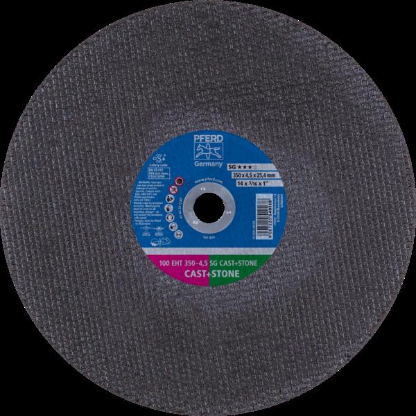 PFERD Dischi da taglio 100 EHT 350-4,5 SG CAST+STONE/25,4