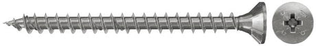 FISCHER Viti truciolari pozi FPF-SZ 5,0x30 A2F inox, (200 Pz.)