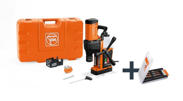 FEIN Trapano con punta a corona a base magnetica Endurance fino a 36 mm KBE 36 QW MAGSPEED Fabrication Set