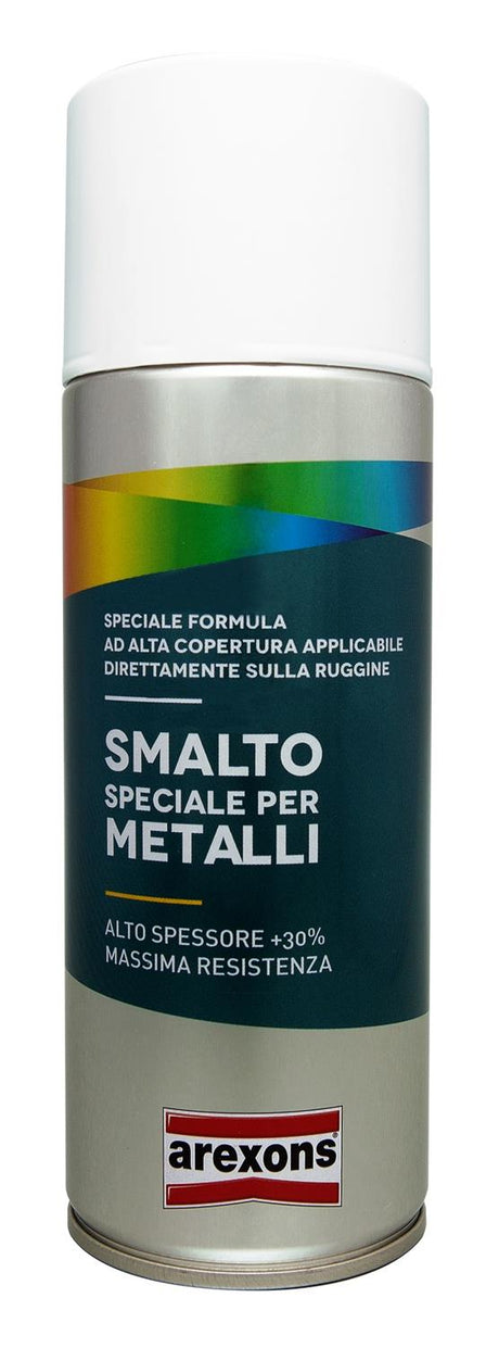 AREXONS Smalto Speciale per Metalli Ral 9002 bianco grigio Bombola ml 400