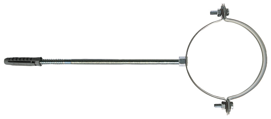 FISCHER Collare per tubi fumo 150 V INOX (1 Pz.)