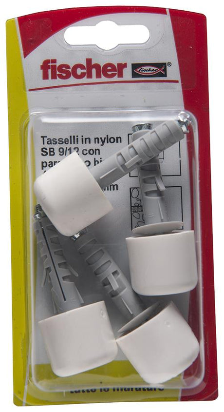 FISCHER Tasselli a espansione SB 9/11 K con paracolpi nero (1 Pz.)