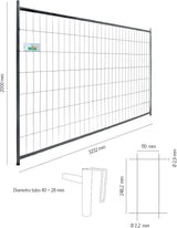DEFENDER HD PLUS - Recinzione per la messa in sicurezza - Olivieri Ferramenta srl