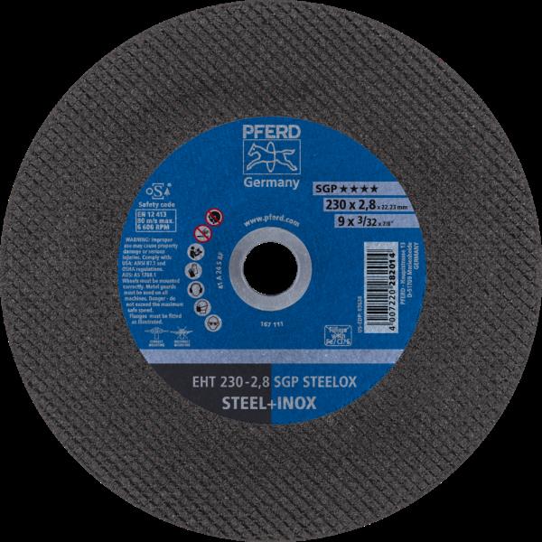 PFERD Dischi da taglio EHT 230-2,8 SGP STEELOX