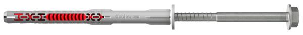 FISCHER Fissaggio prolungato DuoXpand 10x140 FUS R Testa Flangiata esagonale Torx Inox (50 Pz.)