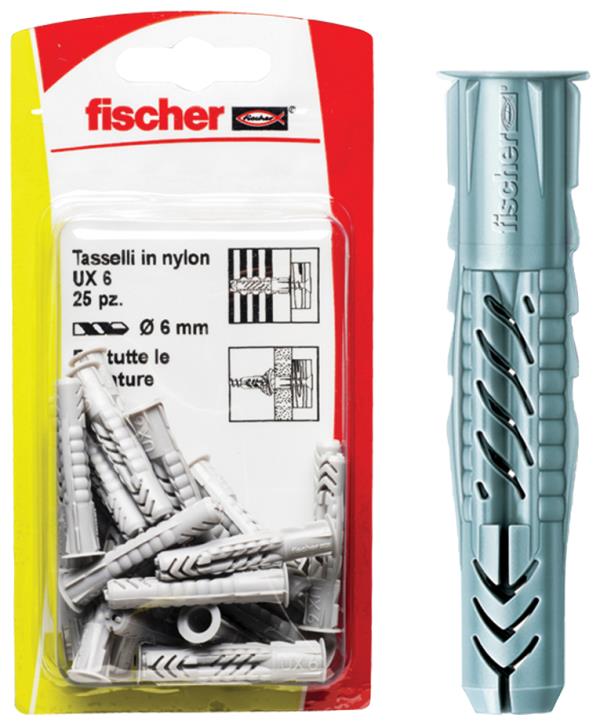 FISCHER Tasselli UX 8x50 K (1 Pz.)