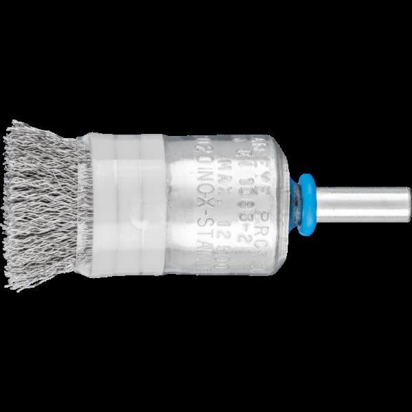 PFERD Spazz. a pennello con gambo PBUR 2022/6 INOX 0,20