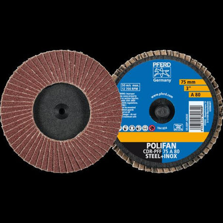 PFERD COMBIDISC-Utensili abrasivi CDR PFF 75 A 80