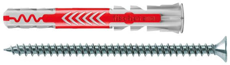 FISCHER Tasselli lunghi Duopower 10x80 L con vite (10 Pz.)