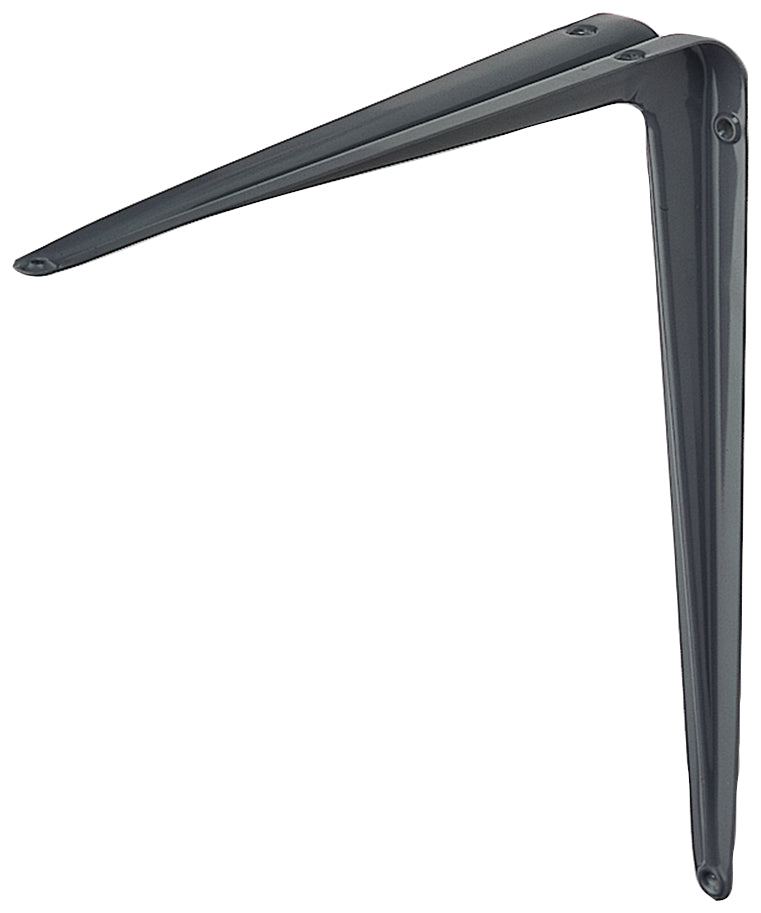 FISCHER Reggi mensola nervata MN 250X300 marrone (1 Pz.)