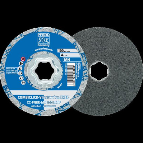 PFERD COMBICLICK Dischi fibrati CC-PNER MH 100 SiC F