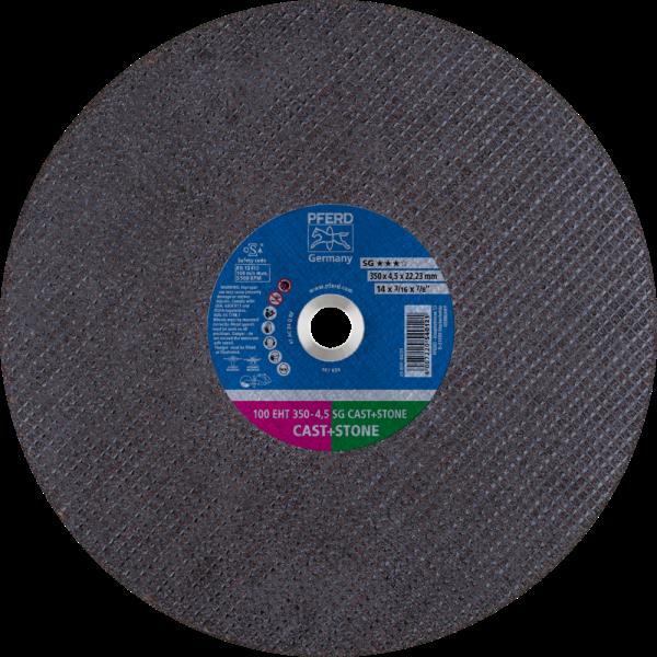 PFERD Dischi da taglio 100 EHT 350-4,5 SG CAST+STONE/22,23