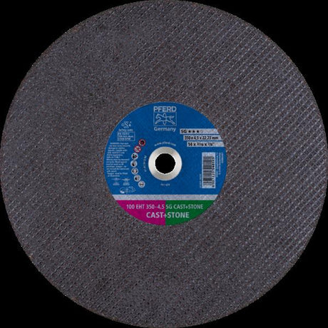 PFERD Dischi da taglio 100 EHT 350-4,5 SG CAST+STONE/22,23