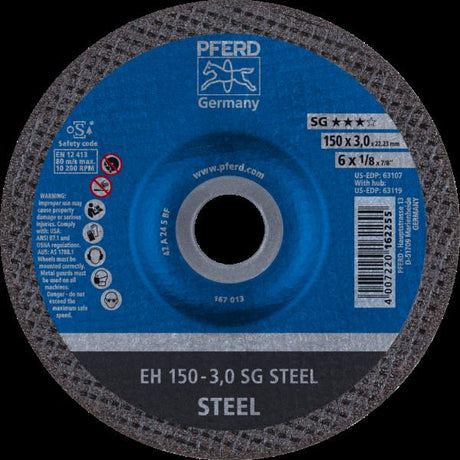 PFERD Dischi da taglio EH 150-3,0 SG STEEL