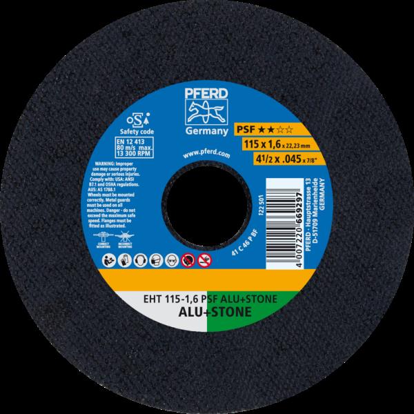 PFERD Dischi da taglio EHT 115-1,6 PSF ALU+STONE