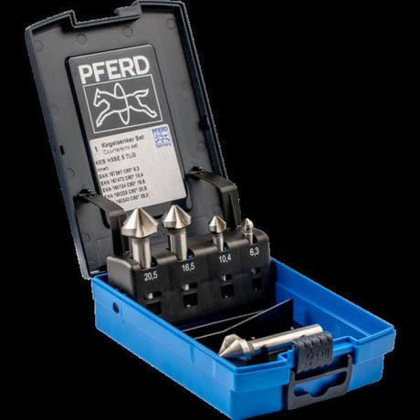 PFERD Utensili per forare e svasare SET KES HSSE DIN 335 C90° 5