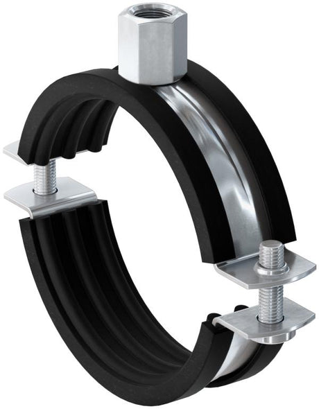 FISCHER Collare a doppia vite FRS 25-30 M8/M10 Zinco Lamellare (100 Pz.)