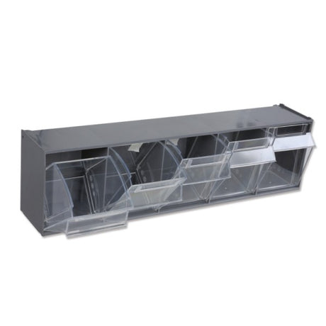 Beta Portaminuterie a 5 vaschette in materiale plastico, con supporto