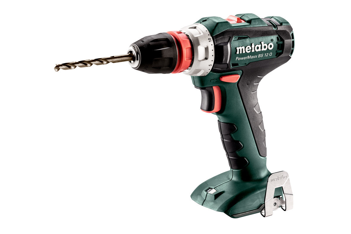 Metabo Trapano-avvitatore a batteria PowerMaxx BS 12 Q 12V metaBOX 118