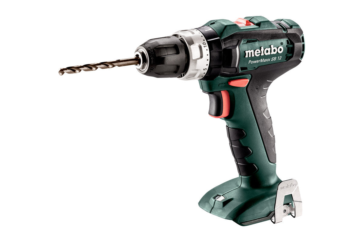 Metabo Trapano-avvitatore a percussione a batteria PowerMaxx SB 12 12V metaBOX 118