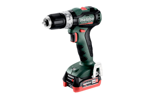 Metabo Trapano-avvitatore a percussione a batteria PowerMaxx SB 12 BL 12V 2x4Ah LiHD Caricabatteria ASC 55 metaBOX 118