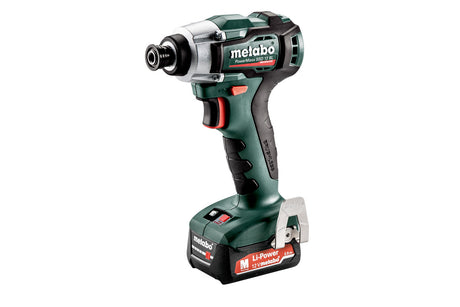 Metabo Avvitatore a massa battente a batteria PowerMaxx SSD 12 BL 12V 2x2Ah Li-Power Caricabatteria SC 30 metaBOX 118