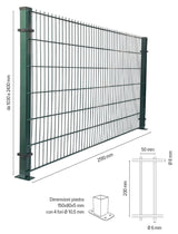 RECINTHA 202 - Recinzione in rete elettrosaldata - Olivieri Ferramenta srl