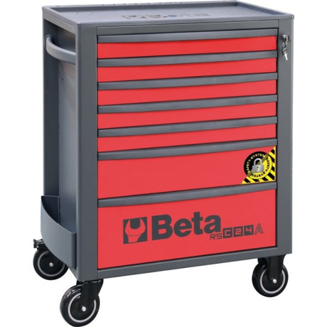 Beta Cassettiera porta attrezzi 7 cassetti, con sistema antiribaltamento
