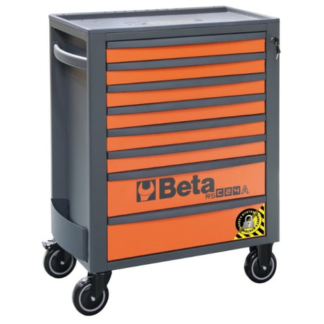 Beta Cassettiera porta attrezzi 8 cassetti, con sistema antiribaltamento