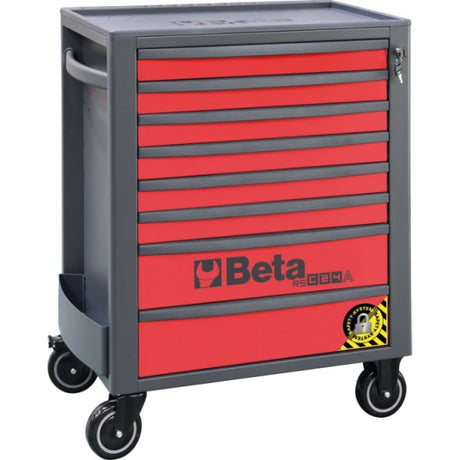 Beta Cassettiera porta attrezzi 8 cassetti, con sistema antiribaltamento