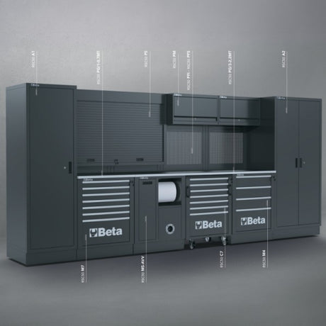 Beta Combinazione completa arredo officina RSC50