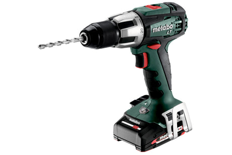 Metabo Trapano-avvitatore a percussione a batteria SB 18 LT Compact 18V 2x2Ah Li-Power Caricabatteria ASC 55 metaBOX 145
