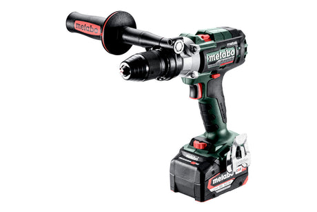 Metabo Trapano-avvitatore a percussione a batteria SB 18 LTX-3 BL I Metal 18V 2x5.2Ah Li-Power Caricabatteria ASC 55 metaBOX 145 L