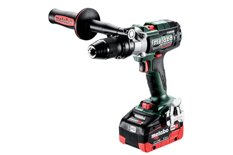 Metabo Trapano-avvitatore a percussione a batteria SB 18 LTX-3 BL I Metal 18V 2x5.5Ah LiHD Caricabatteria ASC 145 metaBOX 145 L
