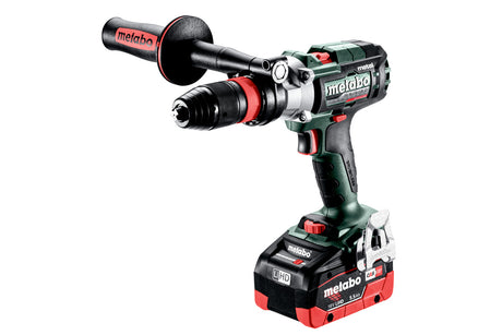 Metabo Trapano-avvitatore a percussione a batteria SB 18 LTX-3 BL Q I Metal 18V 2x5.5Ah LiHD Caricabatteria ASC 145 metaBOX 145 L