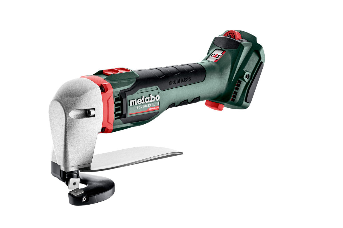 Metabo Cesoia per lamiere a batteria SCV 18 LTX BL 1.6 18V Scatola di cartone