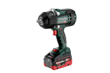Metabo Avvitatore a massa battente a batteria SSW 18 LTX 1450 BL 18V 2x5.5Ah LiHD Caricabatteria ASC 145 metaBOX 145 L