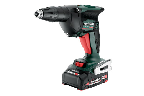 Metabo Avvitatore a batteria per cartongesso TBS 18 LTX BL 5000 2x2Ah Li-Power Caricabatteria SC 30 metaBOX 145 L